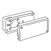 Legrand - Wiremold 2657T 2600 Series™ Pancake® Overfloor Steel Raceway Telephone Service Fitting